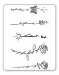 Life is Beautiful 5 Tattoos