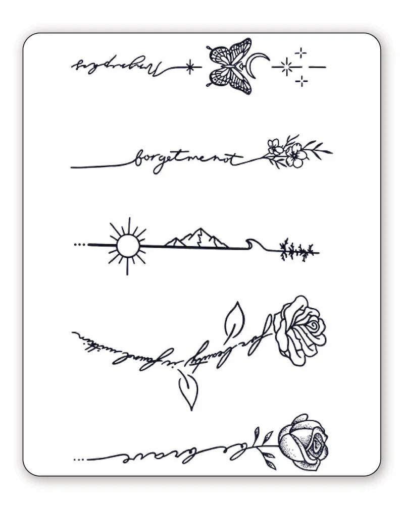 Life is Beautiful 5 Tattoos